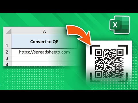 Create QR Codes in Excel Quick and Easy (For Free)