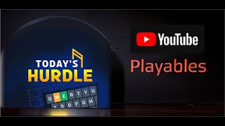 Youtube Playables [Today's Hurdle] - August 7 2025