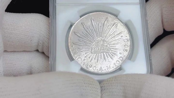 Lot 704  Mexico 8 Reales 1890 CN AM NGC MS 62