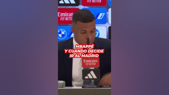¿CUÁNDO decide MBAPPÉ FICHAR por el REAL MADRID?