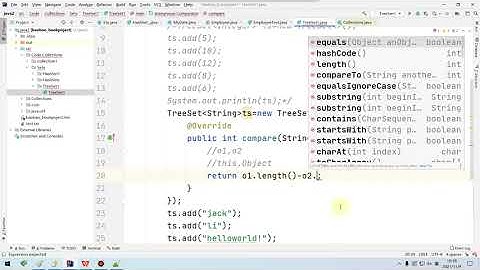 java基础之TreeSet排序