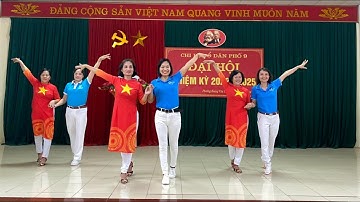 Việt Nam ơi mùa xuân đến rồi/ nhảy đôi #chachacha 6 tổ hợp đẹp ( hướng dẫn dưới phần mô tả)