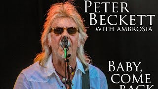 Peter Beckett - Baby Come Back - June 9, 2019 - Warner Center Park chords