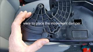 honda odyssey glove box removal 2