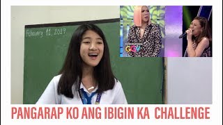 PANGARAP KO ANG IBIGIN KA CHALLENGE by Chloe Redondo chords