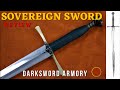The sovereign sword  darksword armory sword review test cutting light torture testing