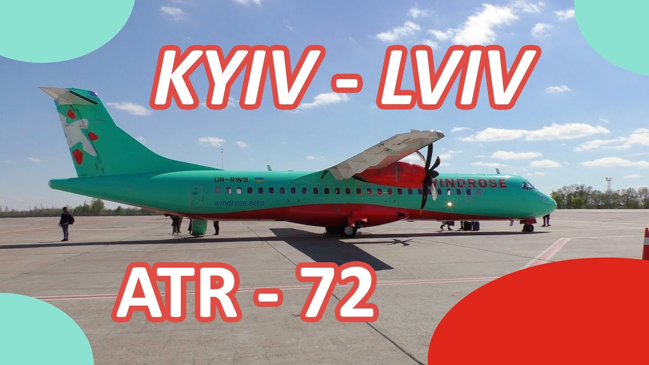 Windrose Kyiv - Lviv Flight by Aircraft ATR-72
