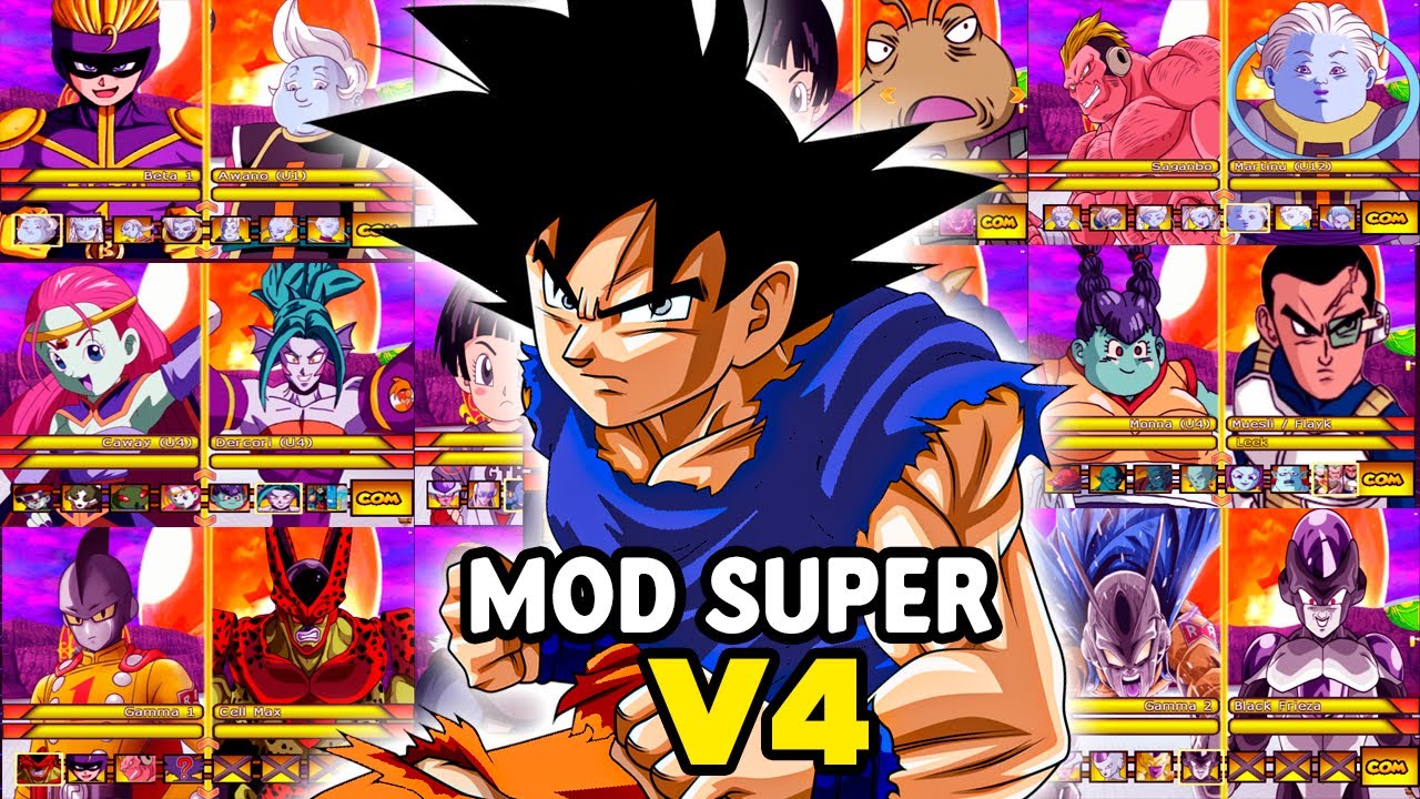 NEW Dragon Ball Super Super Hero DBZ Budokai Tenkaichi 3 MOD PS2