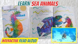 Mister Seahorse  Eric Carle Read Aloud Book | Mr. Seahorse | Sea Animal Names for Toddlers