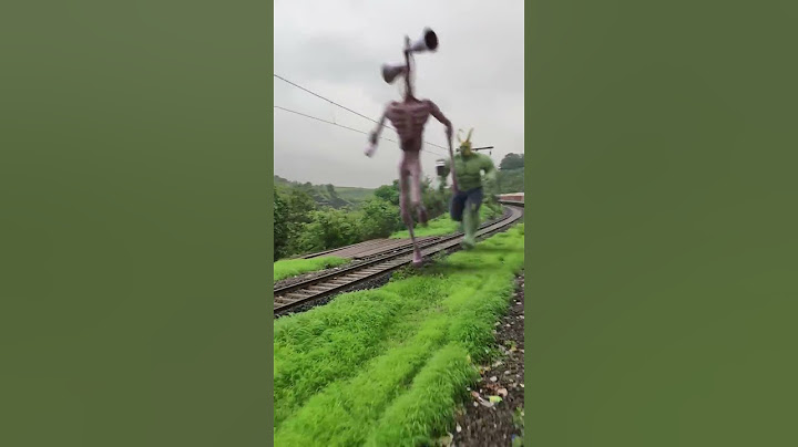 Siren Head Vs Hulk Chase Caught on Camera