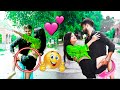 Rolling prank on stranger cute girls shocking reaction  by ll crazy ravi sandeep