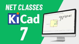#8 How To Use Constraints And Net Class Directive tool in KiCad 7.0 | #PCBCupid