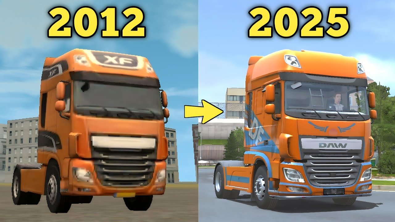 🚚Evolution of Mobile Truck Simulator Games (2012-2025)