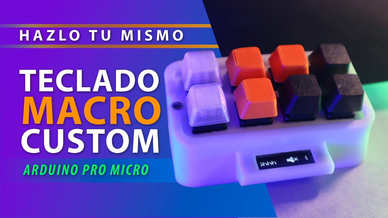 ⌨️Keypad con Arduino Pro Micro OBS! - YouTube