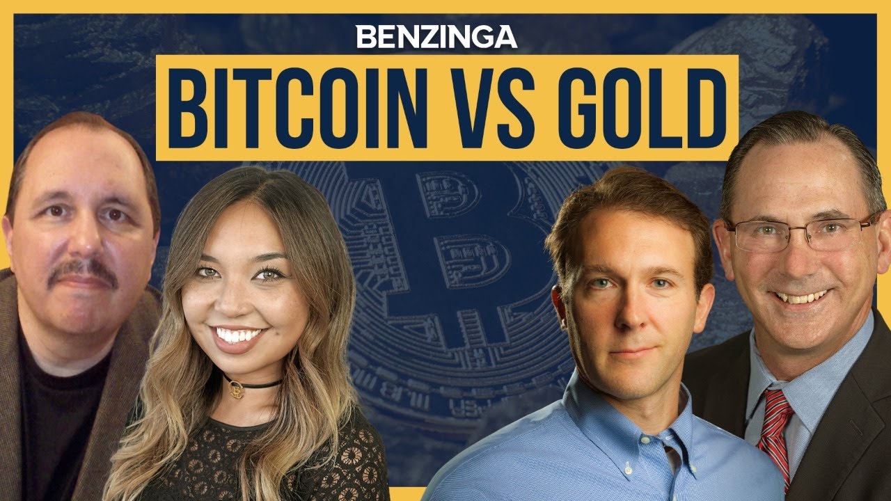 Bitcoin Vs Gold Debate Best Cryptocurrency Debate Between Bitcoin And Gold Benzinga Stock Market Youtube