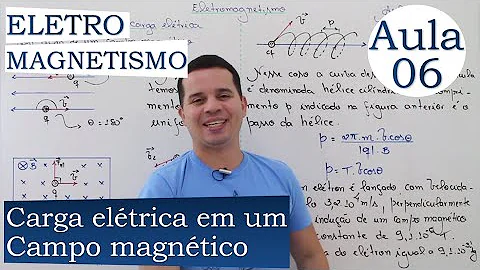 Em que condição uma carga elétrica em um campo magnético?