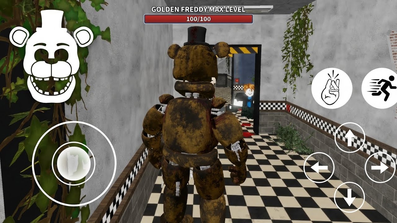 What If I BECOME Golden Freddy Max Level | FNAF Eternal Nights (Roblox)