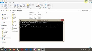 cmd من ال  python شرح طريقة تشغيل