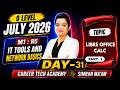 NIELIT O Level M1:R5 | LibreOffice Calc | Day 31 | Part 1 #it #olevel #education #viralvideo #cta
