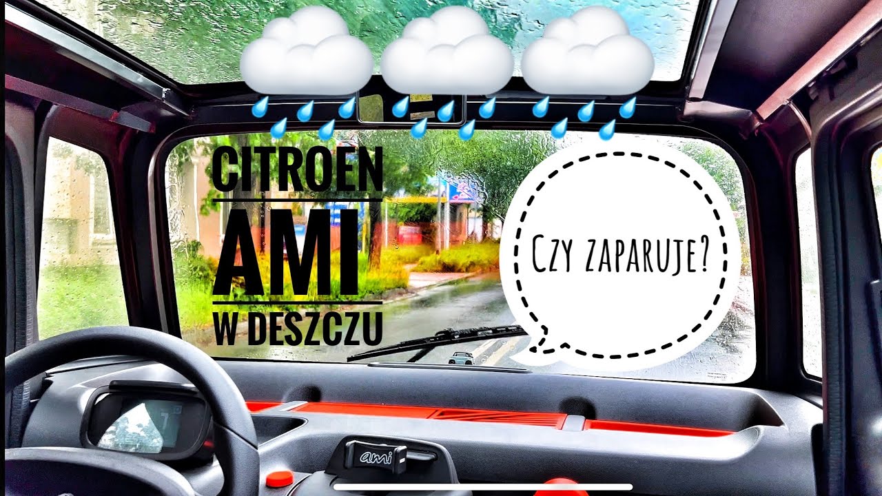 Citroën Ami w deszczu i parowanie szyb [#2]