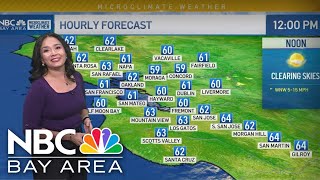 Bay Area Forecast: Foggy start, then sunny