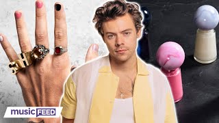 All The DETAILS On Harry Style’s ‘Pleasing’ Nail Polish & Skincare Line!