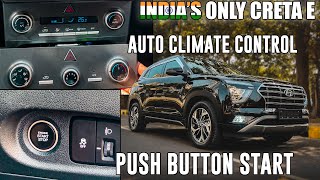 India's ONLY CRETA E with AUTO CLIMATE CONTROL & PUSH BUTTON START | Project imPOSSIBLE |7977662321