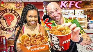 Jamaica KFC VS Popeyes Which Caribbean Fast Food Is The Best ??