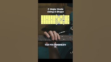 🎸 MASTER CAGED - E Shape Scales #guitarlesson #guitarchords