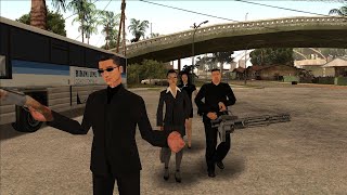 GTA San Andreas: East beach gang wars with woozie & his crew