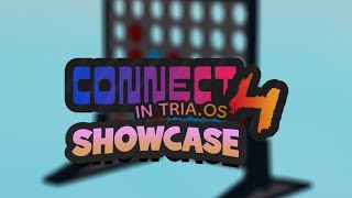 Tria.OS Showcase: Connect 4 [Minigame Map]