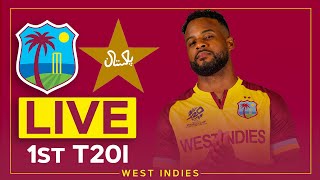 🔴 LIVE | West Indies v Pakistan | 1st T20I screenshot 2