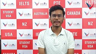 STUDENT TESTIMONIAL -DEV VAGHANI PTE Success at Vision Overseas