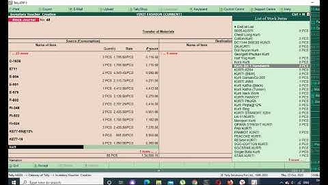 How to remove negative stock in tally ||remove negative stock tally ERP 9||negative stock adjustment