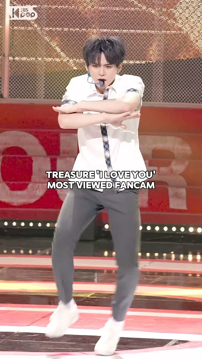 TREASURE 'I LOVE YOU' MOST VIEWED FANCAM #TREASURE #ILOVEYOU #FANCAM #KPOP #SHORTS