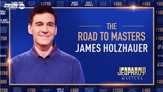 The Road to Masters: James Holzhauer | Jeopardy! Masters | JEOPARDY!