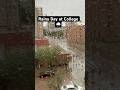 Rainy Day at College 🌧️ | Peaceful Campus Weather in Edmonton #oldscollege #macewanuniversity