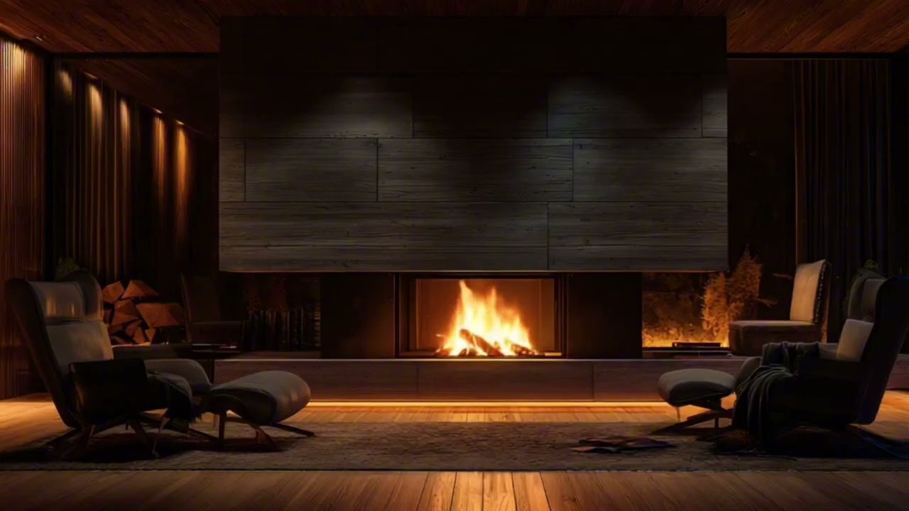 Deep Relaxing Cozy Fireplace Ambience | Only Fireplace (2 Hours)