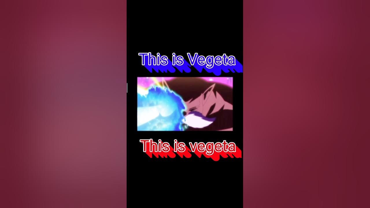 who-is-vegeta-youtube
