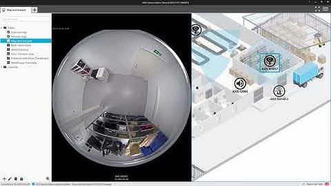 AXIS Camera Station - Get to know map functionality