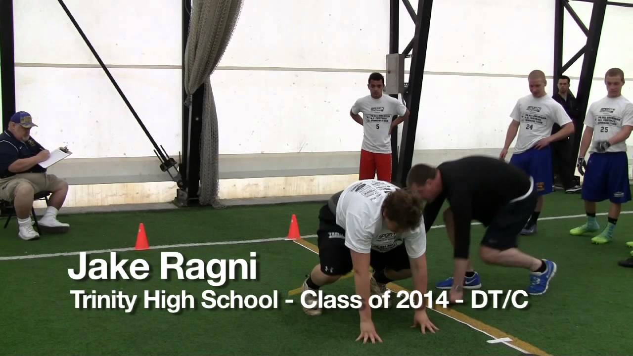 Football Combine Player Profiles - Jake Ragni - YouTube
