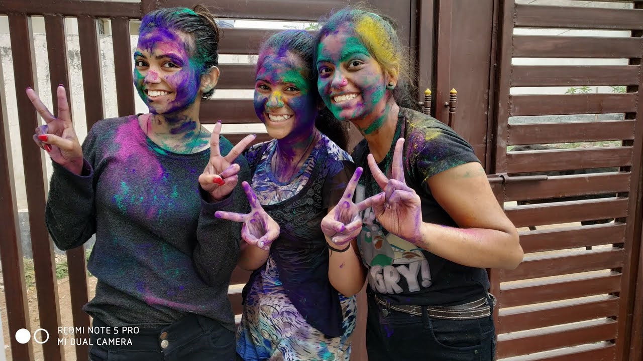 Holi vlog.. Baccho ki mssti 😁😂 || Mamta ki life