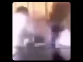 Black guy punches milk jug