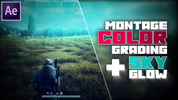 Montage Color Grading + Sky Glow in After Effects | No 3rd Party Plugins | AE Tutorials