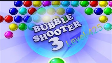 Bubble Shooter game play. Bubble Shooter Level-425. #video #bubblesshooter #game