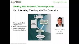 Working Effectively with Conformiq Creator Part 3