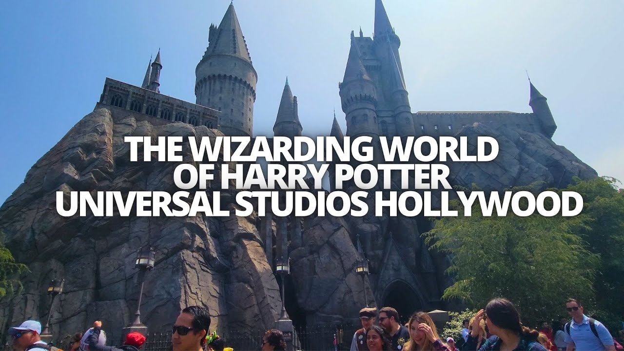 Exploring The Wizarding World of Harry Potter in Universal Studios Hollywood Walking Tour #wizard