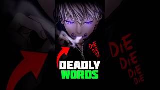 Why Inumaki Can’t Just Say ‘Die’ 🤯#jujutsukaisen #jjk