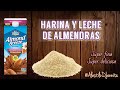 Cómo Hacer Harina de Almendras súper Fina y Leche de Almendras (chocolate)