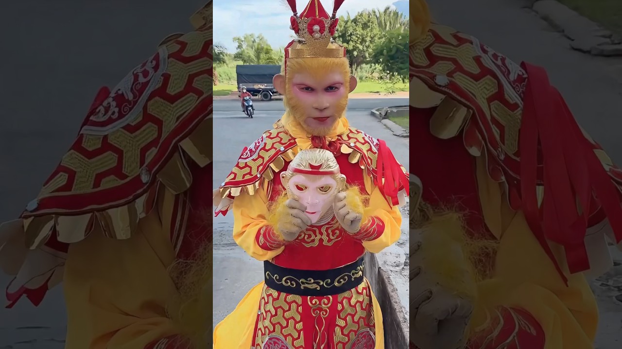 🐒 Đừng quăng mặt nạ của tôi #funny #shots